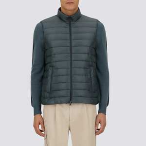 OEM ODM <b>MENS</b> Bodywarmer Vest Jackets Quilted Sleeveless Padded Outdoor <b>Gilet</b> Warm Winter Casual <b>Lightweight</b> Fashion Workwear - Product Image 5