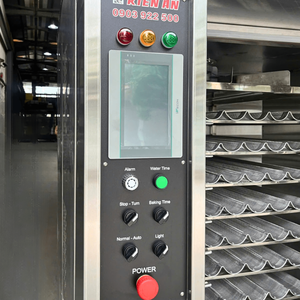 Precio de fábrica Horno rotativo de 12 bandejas con carro Altuntop Horno de pan eléctrico 900Kg Peso Logotipo personalizado Horno para hacer pan Vietnam - Product Image 4