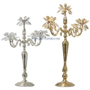 Modern Party Table Decoration Candelabra Made of Stainless Steel <b>Mirror</b> Polished Luxury Candelabra for Home and Restaurant Usage - Product Image 6