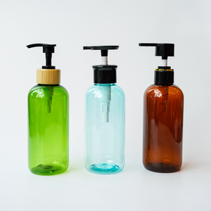 Bouteille à pompe en plastique PET de 300ml du fabricant du Vietnam pour l'utilisation de shampooing cosmétique pour cheveux et soins de la peau - Product Image 5