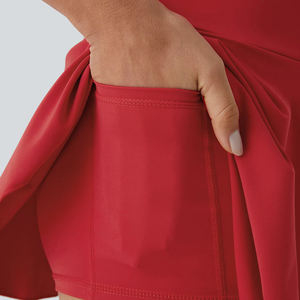 Vêtements de sport personnalisés, short de sport extensible à taille haute, séchage rapide, jupe de tennis, tenue de fitness, yoga, vêtements de sport pour femmes - Product Image 4