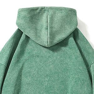 Precio al por mayor, ropa informal, sudaderas con capucha de lavado ácido, sudaderas con capucha de lavado ácido de diseño personalizado de alta calidad para adultos - Product Image 4