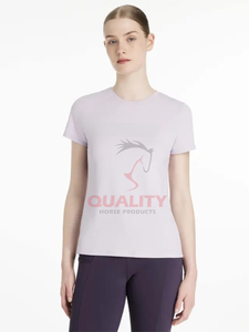 Camiseta de equitación transpirable, ligera, Top ecuestre que absorbe la humedad, secado rápido, verano, estiramiento, tops personalizados para montar a caballo - Product Image 5