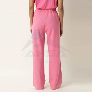 กางเกงแทร็คทรงขาบาน ผ้าคุณภาพสูง ระบายอากาศได้ดี สวมใส่สบาย เป็นมิตรกับสิ่งแวดล้อม สำหรับผู้หญิงไซส์พลัส สีใหม่ ทรงปกติ เหมาะสำหรับฤดูหนาว - Product Image 2