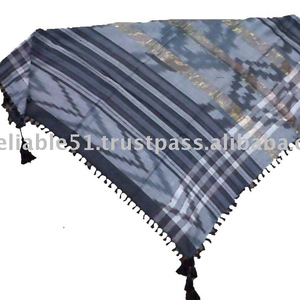 100% coton Shemagh Keffieh arabe Shemagh écharpe rouge blanc brodé carré Style boîte musulmane Style plastique couleur emballage - Product Image 3