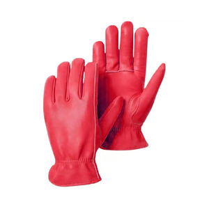 Guantes de conductor de cuero de dedo completo Premium con 100% guantes elegantes transpirables y cómodos perfectos para uso diario - Product Image 3