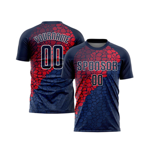 100% Polyester séchage rapide léger respirant uniformes d'entraînement Logo personnalisé Sublimation Football maillot ensemble Football Club équipe - Product Image 6