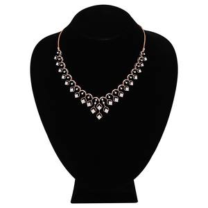 ชุดสร้อยคอเพชรเลี้ยงในห้องปฏิบัติการทรงใบไม้เปล่งประกาย ทอง 18 กะรัต ดีไซน์หรูหรา แรงบันดาลใจจากธรรมชาติ ตัดแต่งอย่างประณีต สีขาว เหลือง และโรสโกลด์ หรูหรา - Product Image 1