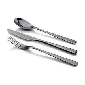 top Silver <b>Cutlery</b> Set Stainless Steel Flatware Set beautiful handle Dinnerware light <b>gold</b> <b>Cutlery</b> For Hotel for use - Product Image 6
