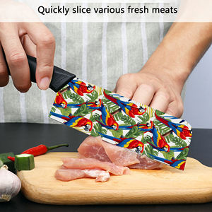 Juego de Cuchillos de Cerámica de Nuevo Diseño en Existencia, 9 Piezas para Aventuras al Aire Libre, Apto para Lavavajillas, Mango de Plástico Ambidiestro, Envío Gratuito - Product Image 6