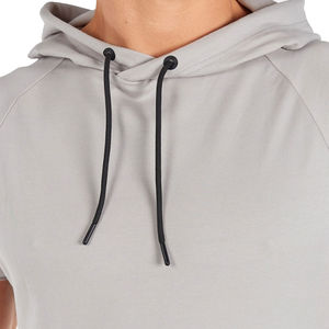 Sweats à capuche de gym sans manches avec logo personnalisé du meilleur fabricant pour hommes, style tendance avec prix ajustable pour l'été - Product Image 6
