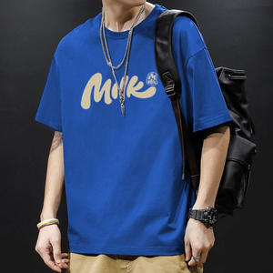 Camiseta estampada con logotipo en 3D para hombre, proveedor OEM, Camisa de algodón de gran tamaño, ropa de calle, ropa personalizada de moda - Product Image 3