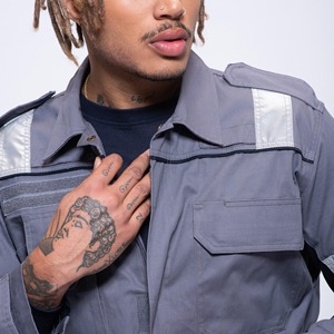 Nouveau design d'uniformes de travail personnalisés pour hommes vêtements de travail en construction quantité minimale de commande bas confortable costume uniforme de travail - Product Image 3