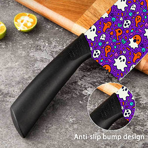 Ensemble de couteaux de chef en céramique personnalisés, nouveau design, 4 pièces, ensemble de couteaux professionnels, plastique, ambidextre, passe au lave-vaisselle, pour restaurant - Product Image 5