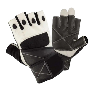 Calidad de exportación Guantes de gimnasio Medio dedo Guantes de levantamiento de pesas Gimnasio Entrenamiento Fitness Ejercicio Soporte de muñeca Guantes de fitness - Product Image 4