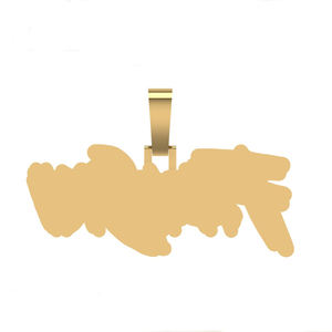 Pendentif en diamant cultivé en laboratoire 14K or E couleur brillant bijoux exquis classique anniversaire de mariage pour femmes - Product Image 2