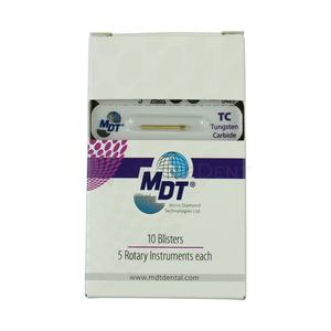Mdt FG carbide burs 30ใบมีดสำหรับตัดแต่งและตกแต่งเครื่องมือทันตกรรม - Product Image 5