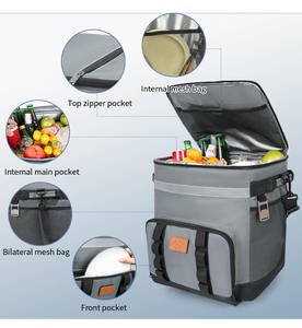 กระเป๋าเก็บความเย็นฉนวนกันความร้อนสำหรับกลางแจ้ง, กระเป๋าเก็บความเย็น - Product Image 6