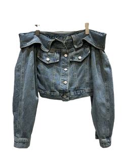 Collection Innovation : Nouvelles textures audacieuses et finitions artistiques – Vente en gros de hauts en jean pour femmes, design sur mesure - Product Image 2