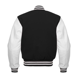 Custom Manufacturer High Quality Embroidery <b>Leather</b> Sleeves Letterman Varsity <b>Jackets</b> <b>Men</b> CollegeBaseballjacket for <b>men</b> - Product Image 2