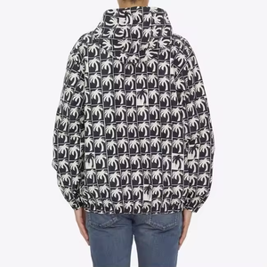 Vestes à capuche d'extérieur imperméables avec logo personnalisé Vestes coupe-vent d'hiver respirantes avec impression de sublimation pour hommes - Product Image 2