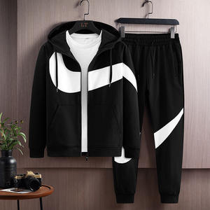 Conjunto Deportivo Personalizado para Entrenamiento de Invierno para Hombre, Chándal, Sudadera con Capucha, Cortavientos, Ecológico, 100% Poliéster - Product Image 2