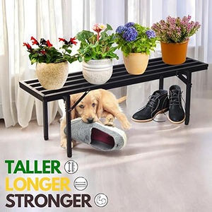 1 Tier Indoor/Outdoor <b>Plant</b> <b>Stands</b> Home Decor Pack of 2-for Balcony and <b>Garden</b> - Product Image 6