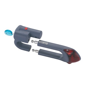 Serrure de vélo en acier KS-001 REAL avec ABS et matériaux en alliage de zinc Anti-perçage Anti-cueillette Résistant aux intempéries 632g - Product Image 1