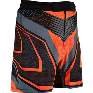 Pantalones cortos de Muay Thai para hombre de material duradero disponibles al por mayor pantalones cortos de Muay Thai antiarrugas hechos a medida con calidad superior - Product Image 5