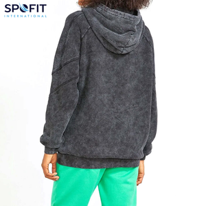 เสื้อมีฮู้ดผ้าฟลีซสำหรับผู้หญิงเสื้อฮู้ดผ้าฟลีซแฟชั่นใหม่ฤดูใบไม้ร่วงฤดูหนาวออกแบบได้ตามต้องการ - Product Image 2