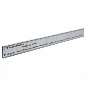 Barra de Nivelación/Regla Recta de 2000 mm de Longitud, 100 x 18 mm, Categoría de Producto: Niveles - Product Image 2