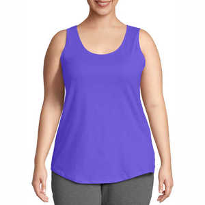Camisetas transpirables sin mangas de algodón de alta calidad para mujer - Product Image 1
