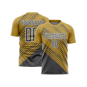 Ensemble de maillots de football unisexe de haute qualité 100% polyester, uniforme d'entraînement, col en V, manches courtes, imprimé par transfert thermique, séchage rapide - Product Image 6