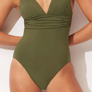 Bañador ligero de una pieza para mujer de calidad Premium, duradero, sin mangas, transpirable, de secado rápido, de nailon/LICRA/poliéster - Product Image 6