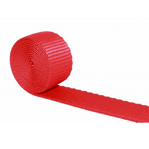 Correas de PE PP Rojas resistentes para calzado, bolsos, equipaje y accesorios para mascotas disponibles en tamaños de 50mm - Product Image 1