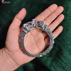 Pulseras de tamaño libre con temática de elefante oxidado ideales para diseñadores de joyas y joyerías para reventa - Product Image 6