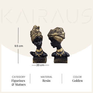 Figuras de Resina de Reinas Africanas Reales - Product Image 4