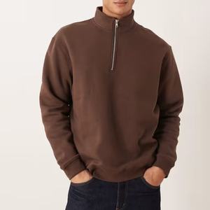 Sudadera con Cuello Alto y Cremallera para Hombre, Bordado Personalizado, Sudadera con Capucha Básica, Logotipo Vintage, Sudadera de Viaje con Cierre de Cremallera - Product Image 4