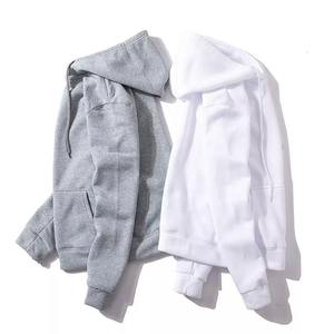 Sweat à capuche basique en coton mélangé unisexe surdimensionné pull lourd avec logo personnalisé noir pour hommes essentiel de l'hiver vente en gros - Product Image 6