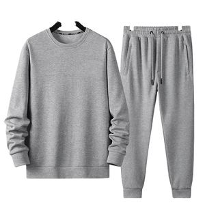 Conjuntos de Chándales de Forro Polar Personalizados para Hombre al por Mayor, Sudadera con Cremallera y Pantalones Jogger, Ropa Deportiva, Fabricación OEM de Marca Privada B2B - Product Image 1