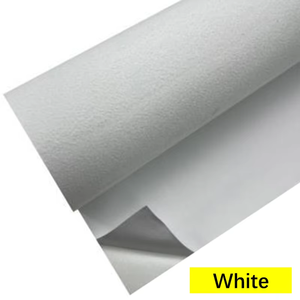 Rouleau d'autocollants en cuir synthétique PVC effet velours écologique 0,8 mm, auto-adhésif, pour réparation intérieure de voiture et revêtements artificiels - Product Image 2