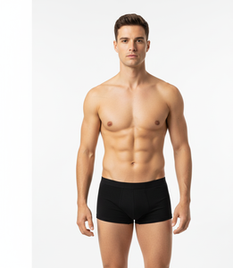 Calzoncillos de Algodón para Hombre Onyx Shield Negros, Tejido Elástico y Transpirable Diseñado para una Comodidad y Seguridad Durante Todo el Día - Product Image 2