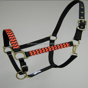 Tu propio diseño de nailon, caballo del arco iris colorido, Halter, transferencia de calor, caballo de nailon, con accesorios ajustables de oro rosa - Product Image 6