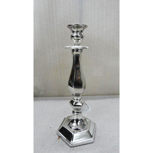 Silver Pedestal Aluminum <b>Candle</b> Holder Luxury Vintage Style <b>Candle</b> <b>Stand</b> Modern Premium QualityAluminum <b>Candle</b> <b>Stand</b> - Product Image 4