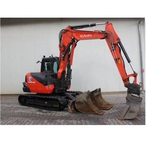 รถขุดหนัก Kubota KX080-4 ขนาด 8 ตัน ราคาประหยัด เครื่องจักรสำหรับงานดิน พร้อมด้วยกำลังขับเคลื่อนและระบบเดินทางที่เชื่อถือได้ - Product Image 3
