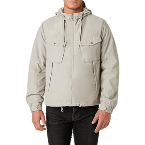 Ropa deportiva Chaqueta cortavientos Hombres Bomber Stand Collar Chaqueta de negocios - Product Image 2