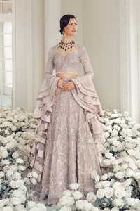 Lehenga choli อินเดียปักด้วยมือสำหรับผู้ใหญ่ชุดปาร์ตี้ล่าสุดที่ออกแบบมาสำหรับโอกาสพิเศษ - Product Image 2