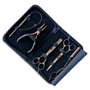 High Quality Hair Extension Tools Set Hair Extension Pliers and Shear Blade Scissors Set With Razer Hair Extensions Supplies - Product Image 3