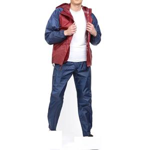 Moda OEM logotipo personalizado impreso invierno hombres Casual Jogger conjunto de dos piezas Cargo rompevientos chándal 100% algodón transpirable - Product Image 5