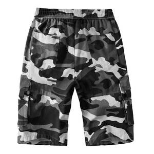 Personalizado de secado rápido transpirable elástico Spandex poliéster Cargo ropa de hombre de talla grande pantalones cortos de hombre de estilo callejero - Product Image 2